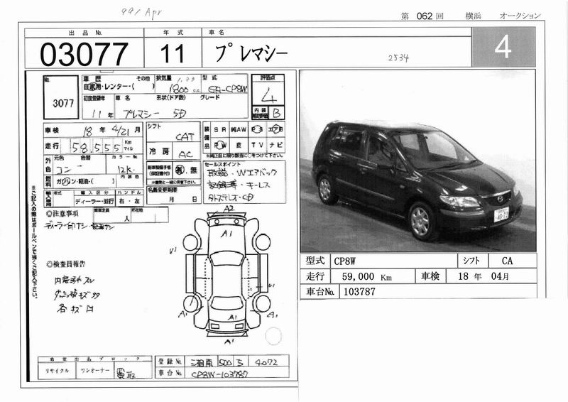 1999 Mazda Premacy Images