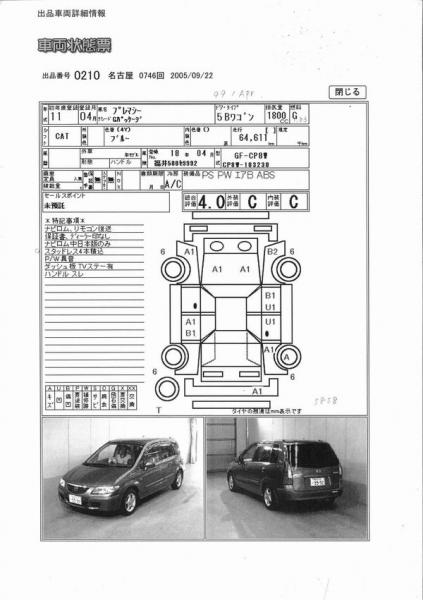 1999 Mazda Premacy Photos