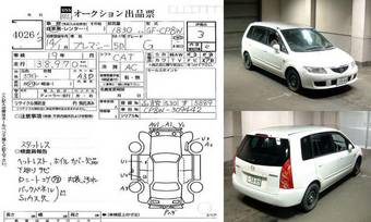 2002 Mazda Premacy Pictures
