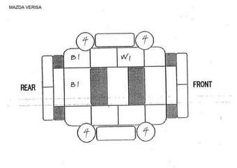 2004 Mazda Verisa Pictures