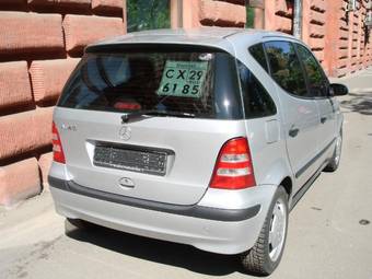 2002 Mercedes-Benz A-Class Pictures