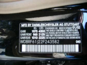 2002 Mercedes-Benz C-Class Photos