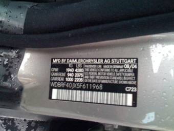 2004 Mercedes-Benz C-Class Photos