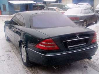 2001 Mercedes-Benz CL-Class Pics