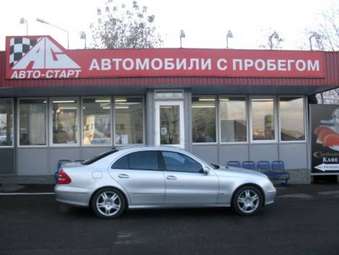 2002 Mercedes-Benz E-Class Wallpapers