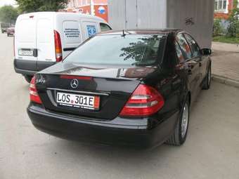 2002 Mercedes-Benz E-Class Pictures