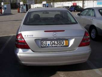 2002 Mercedes-Benz E-Class Pictures