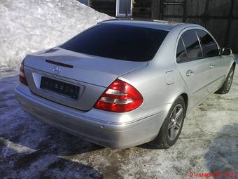 2002 Mercedes-Benz E-Class Images