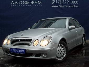 2002 Mercedes-Benz E-Class Pictures