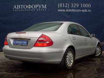 2002 Mercedes-Benz E-Class Pictures