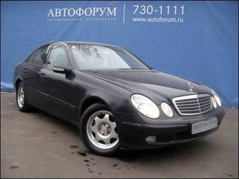 2002 Mercedes-Benz E-Class