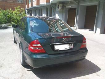 2002 Mercedes-Benz E-Class Pics
