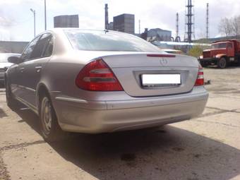 2002 Mercedes-Benz E-Class Pictures