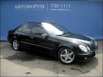 2002 Mercedes-Benz E-Class