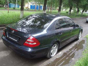 2002 Mercedes-Benz E-Class Pictures