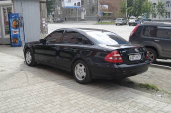 2002 Mercedes-Benz E-Class Photos