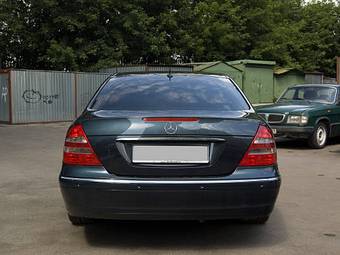2002 Mercedes-Benz E-Class Pictures