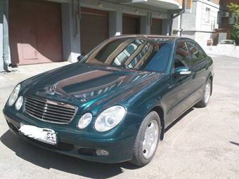 2002 Mercedes-Benz E-Class Photos