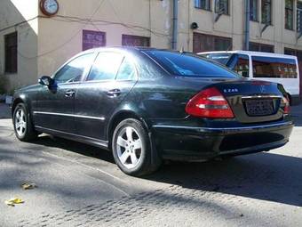 2002 Mercedes-Benz E-Class Pics