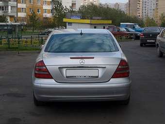 2003 Mercedes-Benz E-Class Pictures