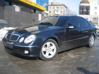 2003 Mercedes-Benz E-Class Pictures