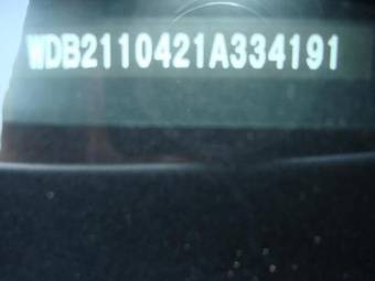 2003 Mercedes-Benz E-Class For Sale