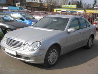 2003 Mercedes-Benz E-Class Pictures