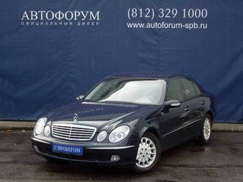 2004 Mercedes-Benz E-Class Pictures