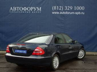 2004 Mercedes-Benz E-Class Photos