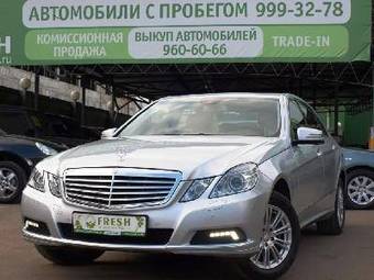 2010 Mercedes-Benz E-Class Pictures