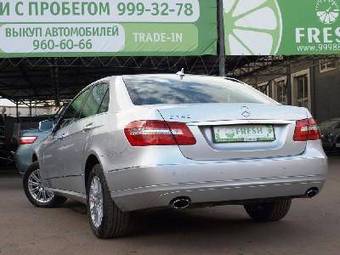 2010 Mercedes-Benz E-Class Photos