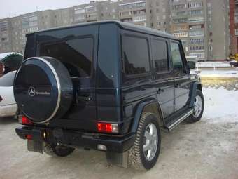 2002 Mercedes-Benz G-Class Photos