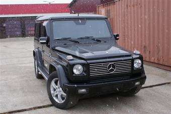 2002 Mercedes-Benz G-Class Pictures