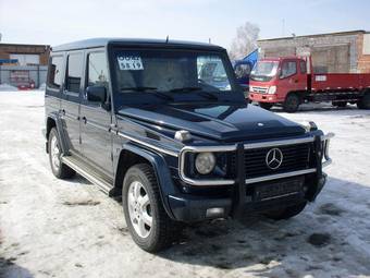 2002 Mercedes-Benz G-Class Pictures