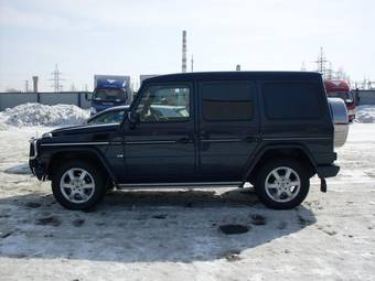 2002 Mercedes-Benz G-Class Pictures