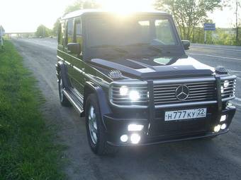 2002 Mercedes-Benz G-Class Pictures