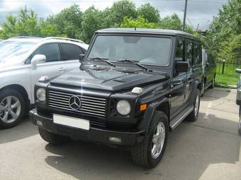 2002 Mercedes-Benz G-Class Pictures