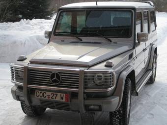 2003 Mercedes-Benz G-Class Pics