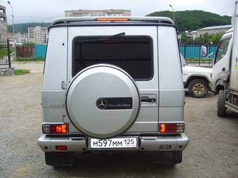 2003 Mercedes-Benz G-Class Photos