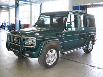 2001 Mercedes-Benz G500