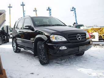 2002 Mercedes-Benz M-Class Photos
