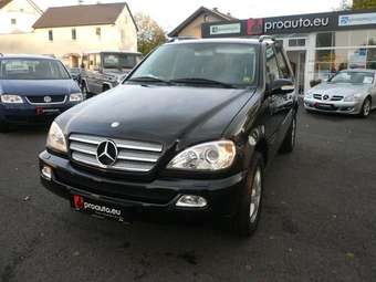 2003 Mercedes-Benz M-Class Pics
