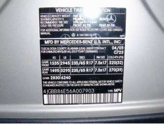 2006 Mercedes-Benz M-Class Pictures