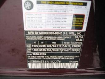 2006 Mercedes-Benz M-Class Pics