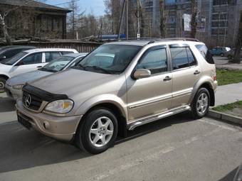 2002 Mercedes-Benz ML-Class Pictures
