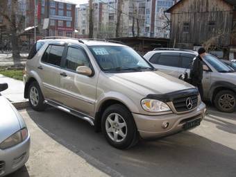 2002 Mercedes-Benz ML-Class Pictures