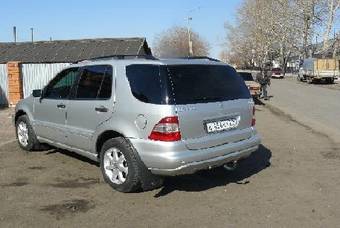 2003 Mercedes-Benz ML-Class Pictures
