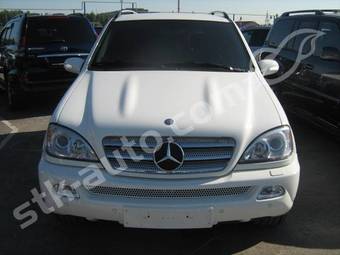 2004 Mercedes-Benz ML-Class Pictures