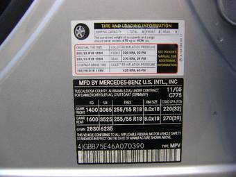 2005 Mercedes-Benz ML-Class Images