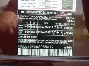 2006 Mercedes-Benz ML-Class Photos
